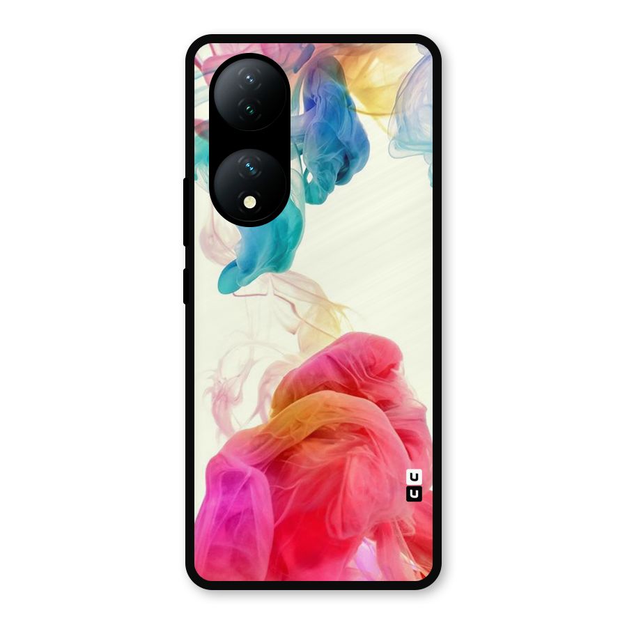 Colorful Splash Metal Back Case for Vivo Y100