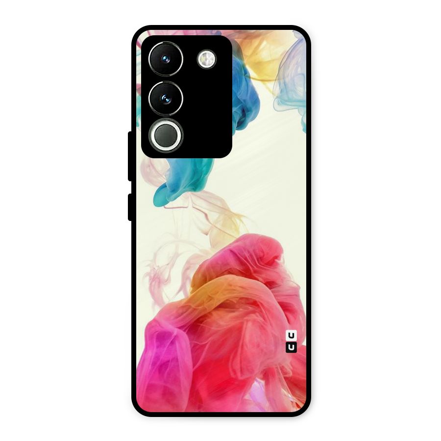 Colorful Splash Metal Back Case for Vivo Y200
