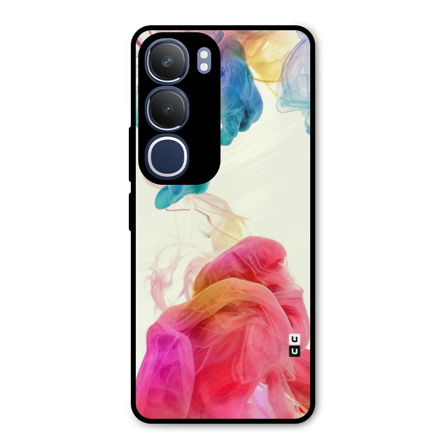 Colorful Splash Metal Back Case for Vivo Y29