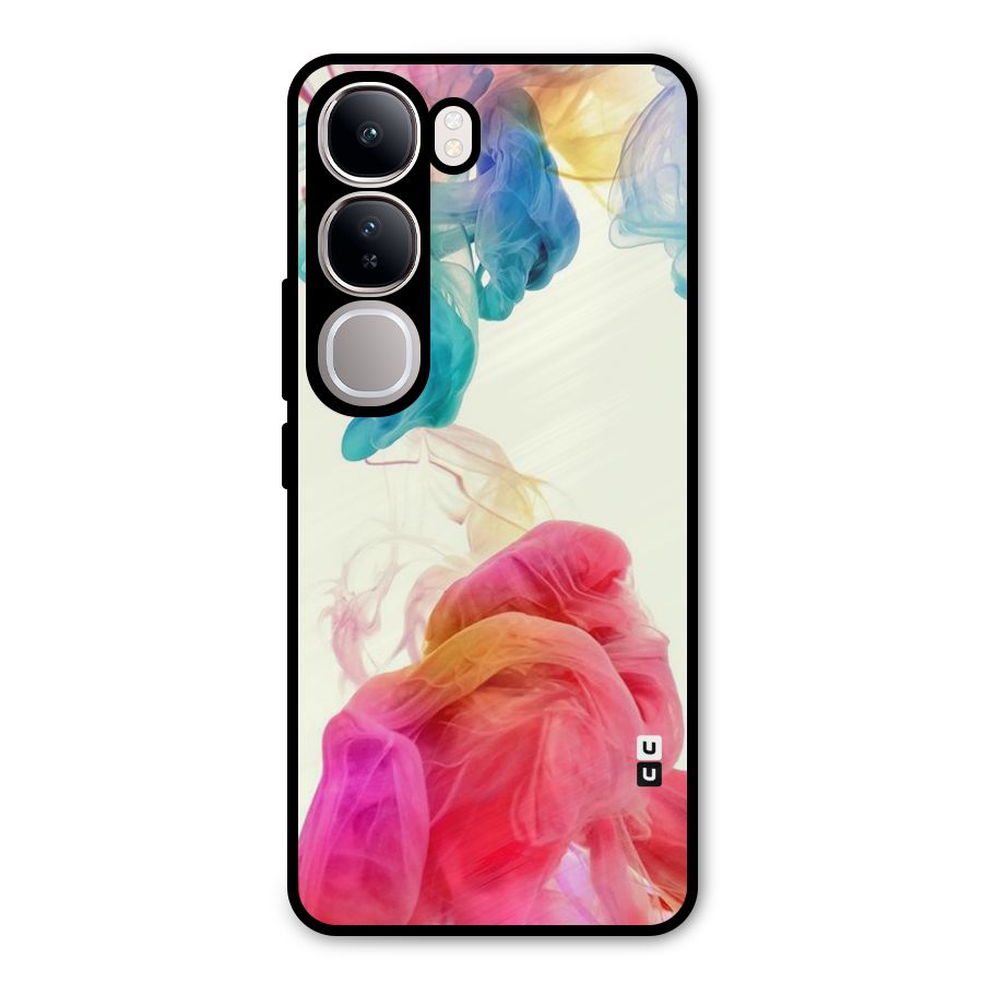 Colorful Splash Metal Back Case for Vivo Y300