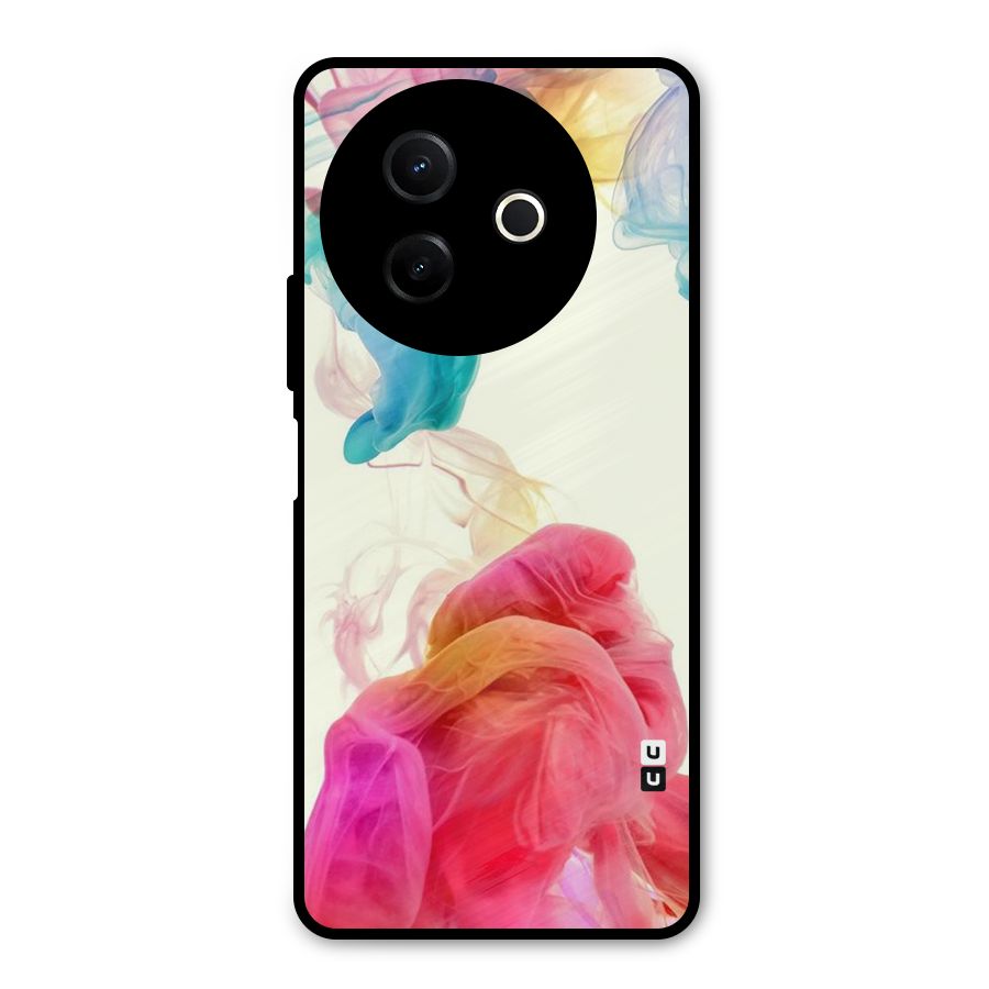 Colorful Splash Metal Back Case for Vivo Y39