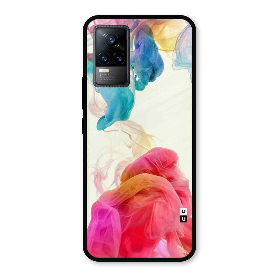 Colorful Splash Metal Back Case for Vivo Y73
