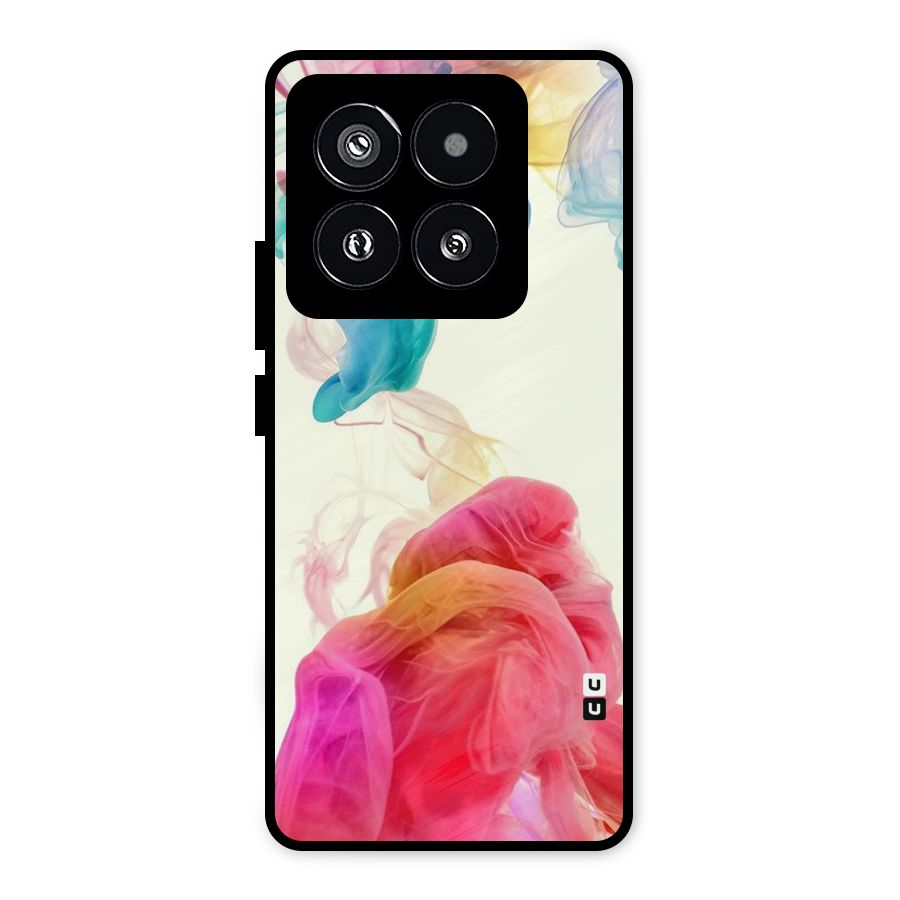 Colorful Splash Metal Back Case for Xiaomi 14 Pro