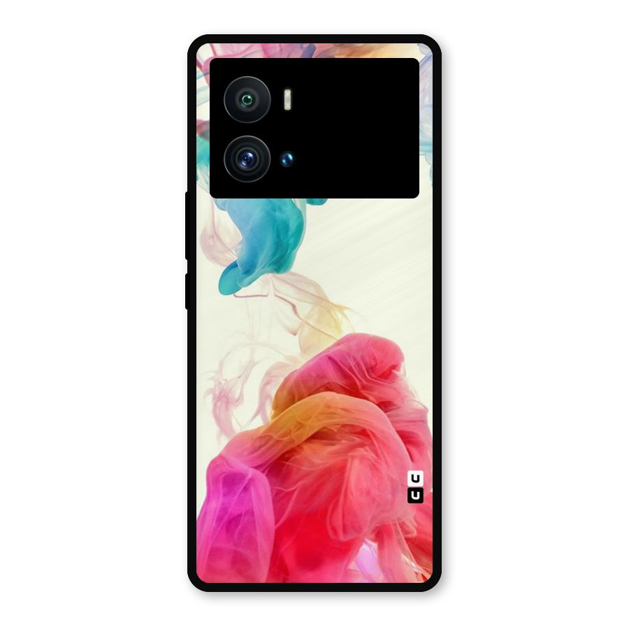 Colorful Splash Metal Back Case for iQOO 9 Pro