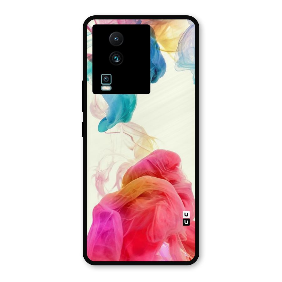 Colorful Splash Metal Back Case for iQOO Neo 7