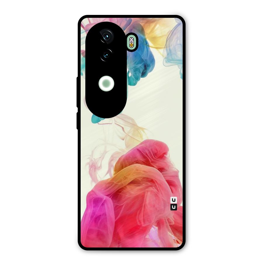 Colorful Splash Metal Back Case for iQOO Z9s