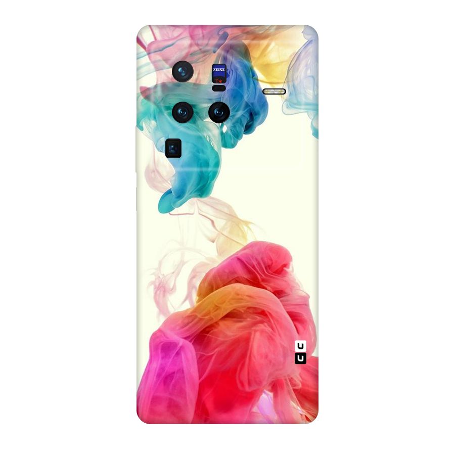 Colorful Splash Original Polycarbonate Back Case for Vivo X80