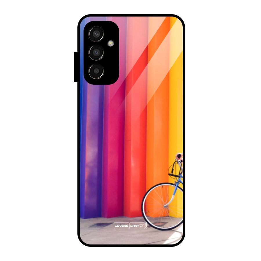 Colorful Walls Glass Back Case for Galaxy F13