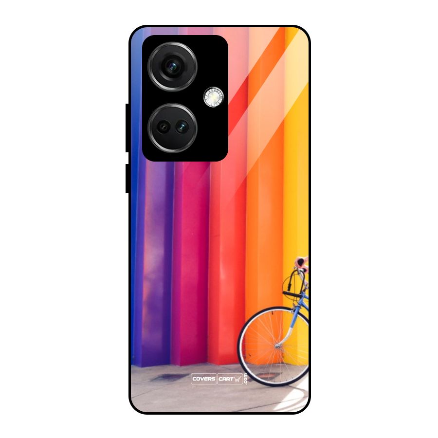Colorful Walls Glass Back Case for OnePlus Nord CE 3 5G
