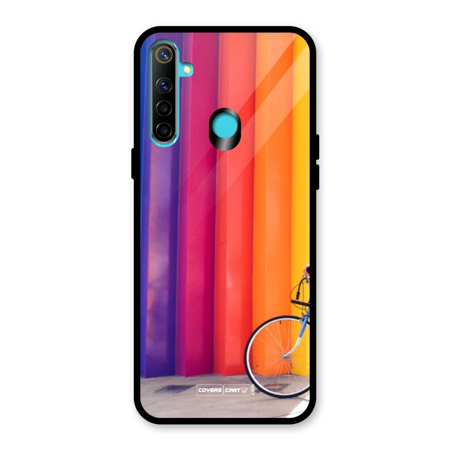 Colorful Walls Glass Back Case for Realme Narzo 10