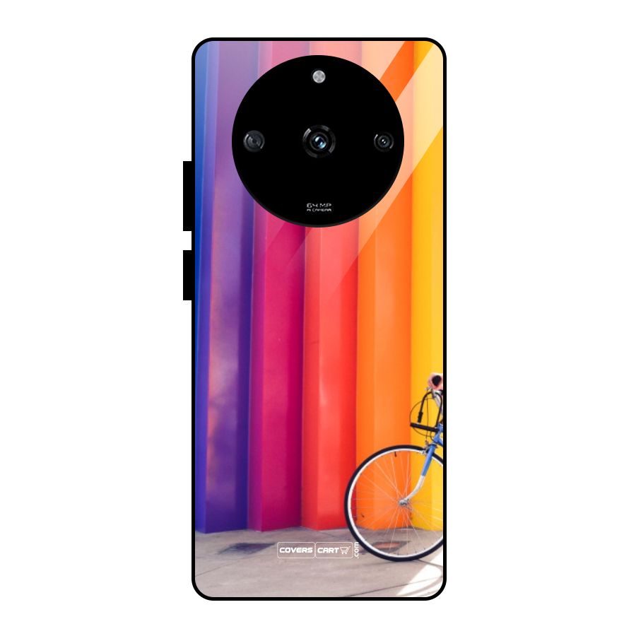 Colorful Walls Glass Back Case for Realme Narzo 60 5G