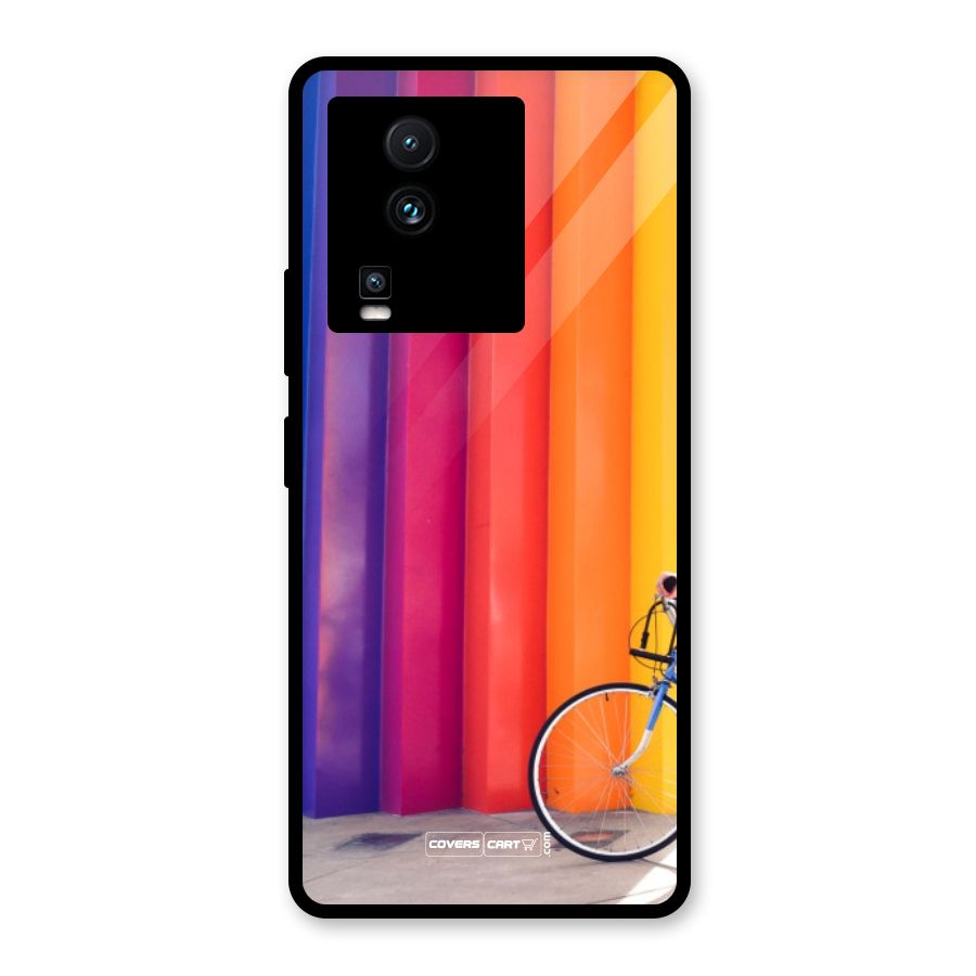 Colorful Walls Glass Back Case for Vivo iQOO Neo 7 Pro