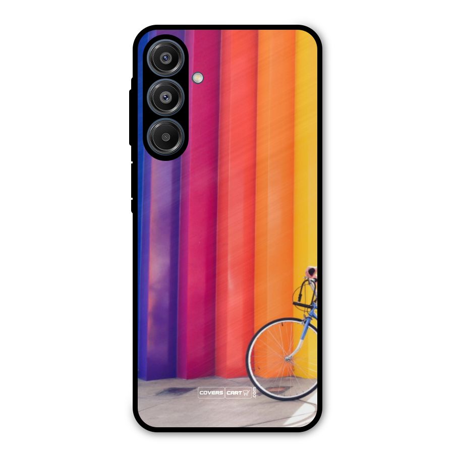 Colorful Walls Metal Back Case for Galaxy A16 5G