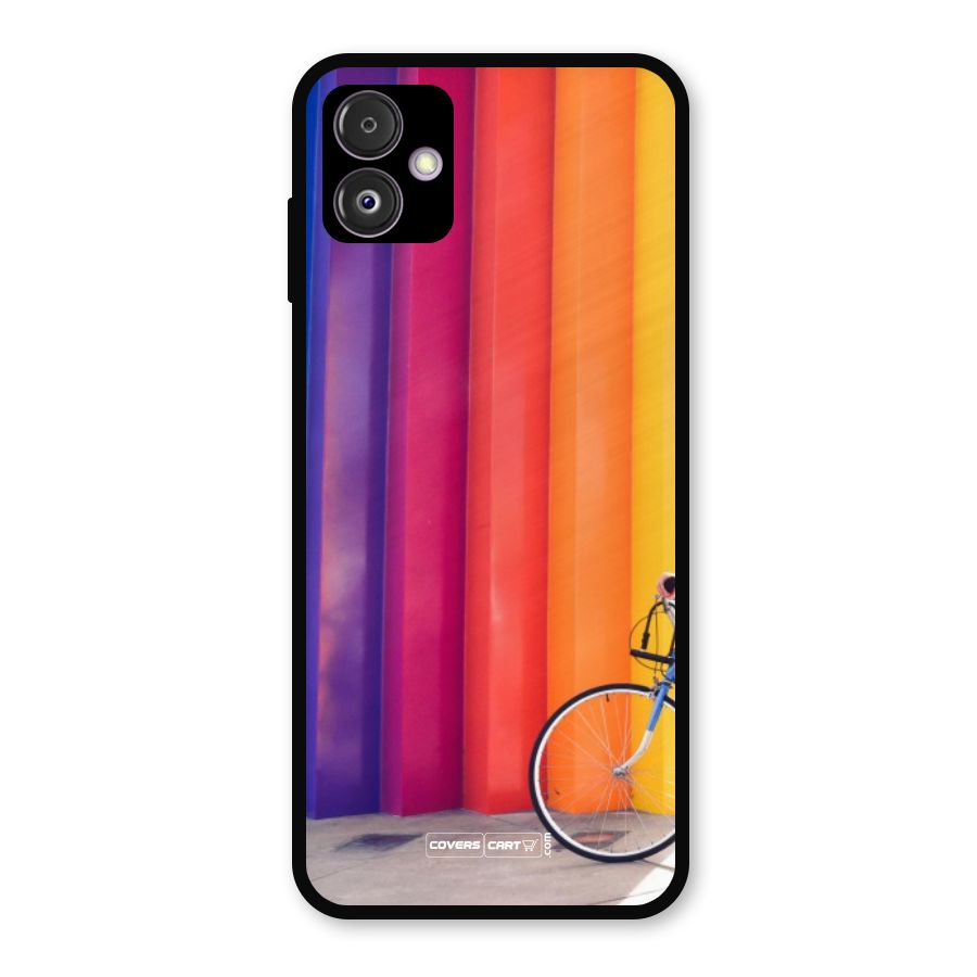 Colorful Walls Metal Back Case for Galaxy F14