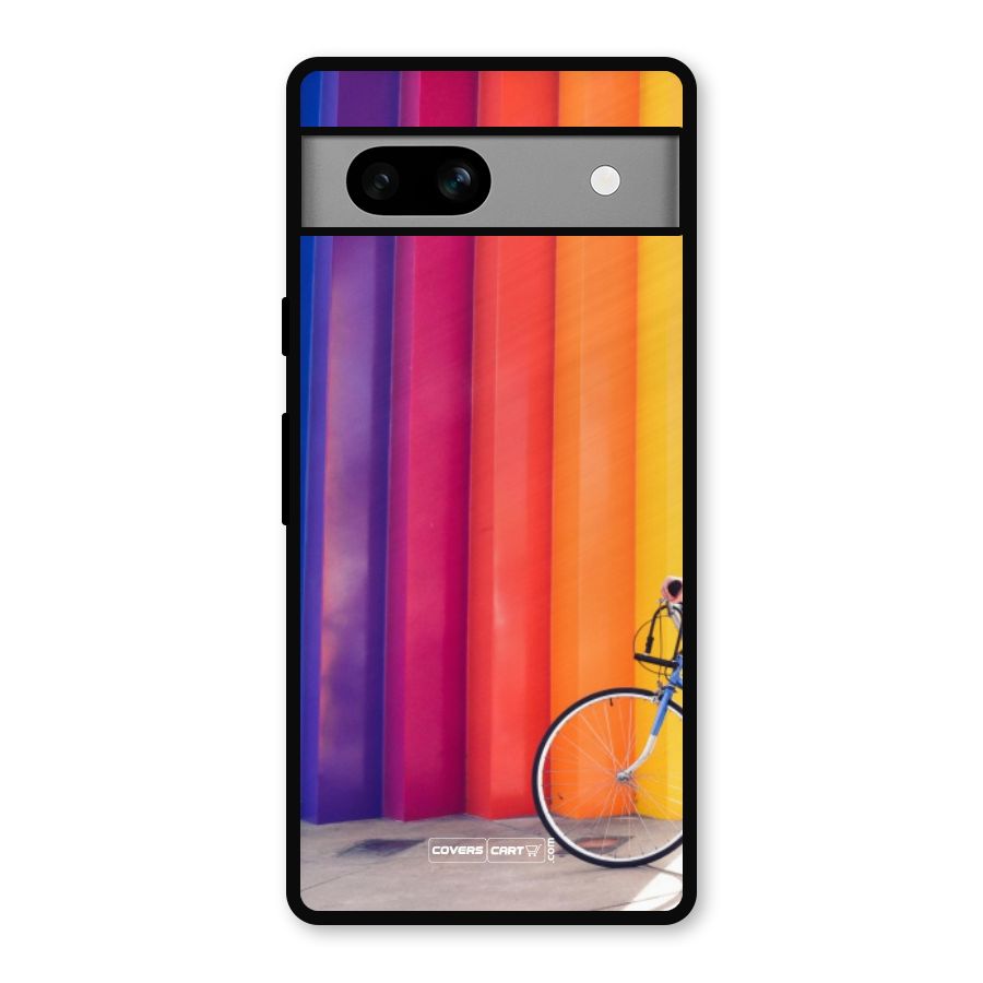 Colorful Walls Metal Back Case for Google Pixel 7a