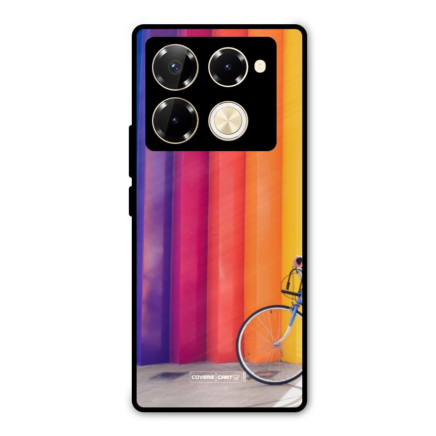 Colorful Walls Metal Back Case for Infinix Note 40 Pro