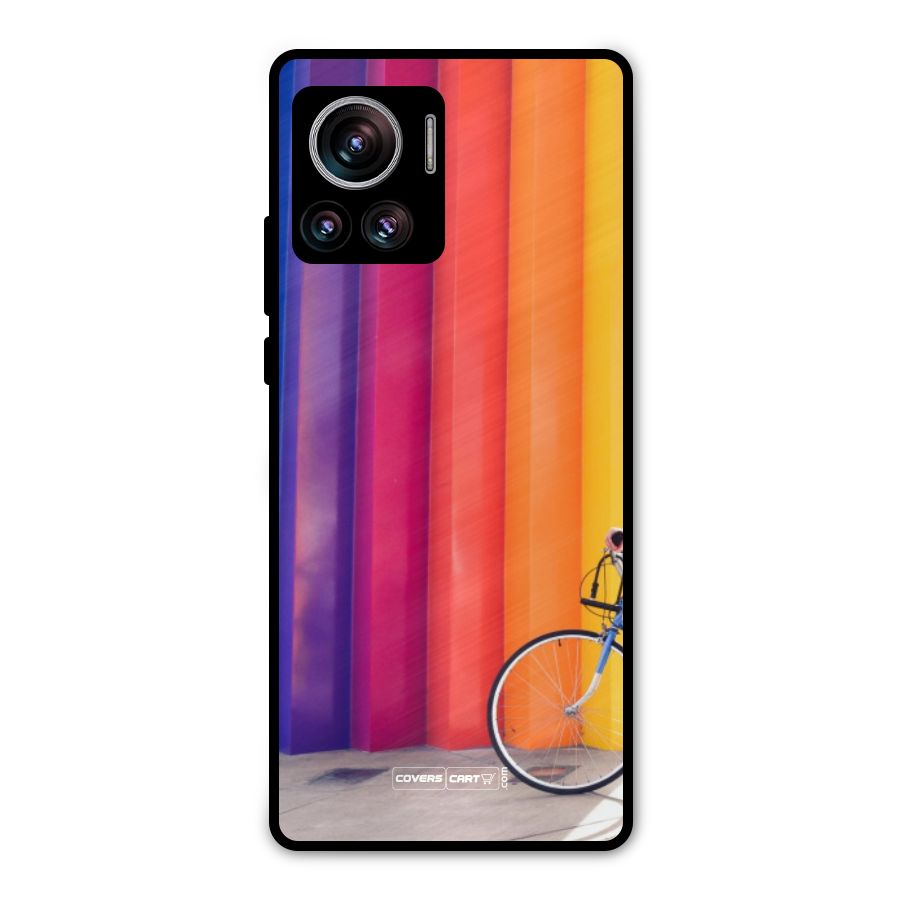 Colorful Walls Metal Back Case for Motorola Edge 30 Ultra