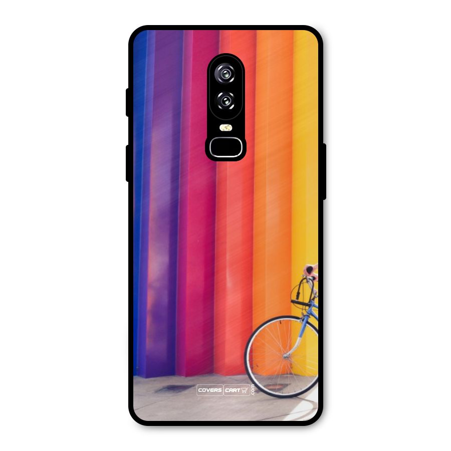 Colorful Walls Metal Back Case for OnePlus 6