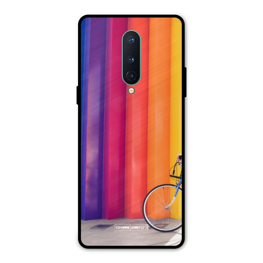 Colorful Walls Metal Back Case for OnePlus 8