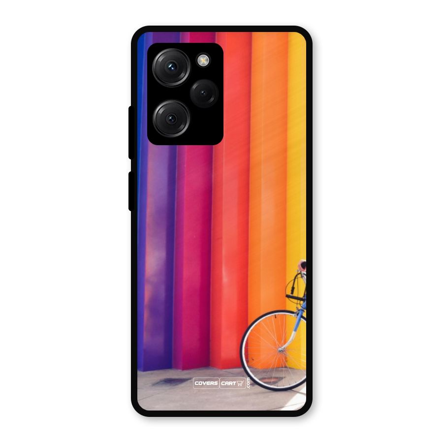 Colorful Walls Metal Back Case for Poco X5 Pro