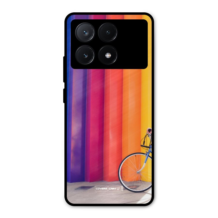 Colorful Walls Metal Back Case for Poco X6 Pro