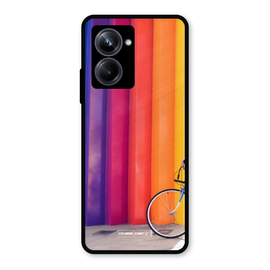 Colorful Walls Metal Back Case for Realme 10 Pro