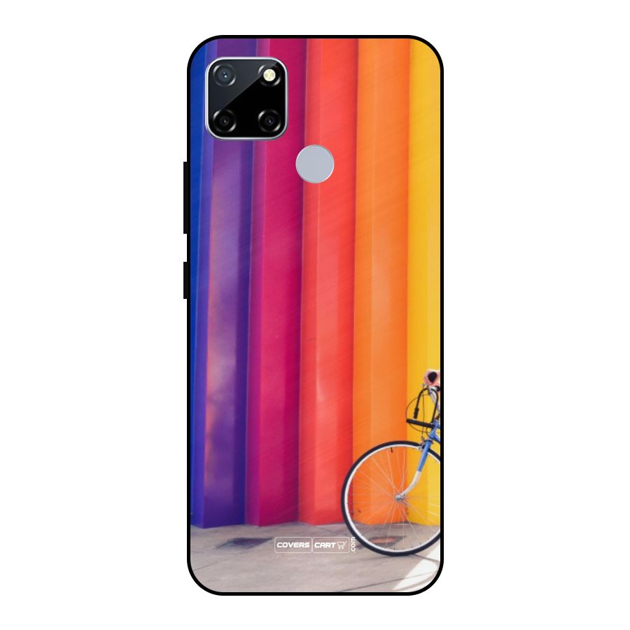Colorful Walls Metal Back Case for Realme Narzo 20