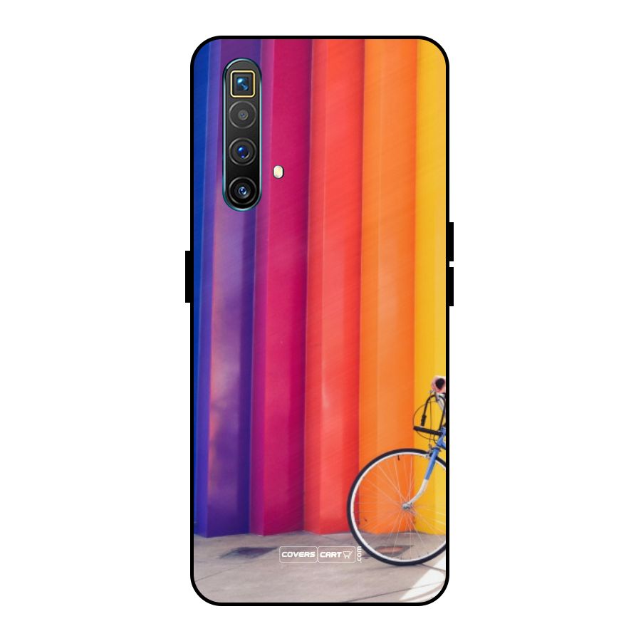 Colorful Walls Metal Back Case for Realme X3
