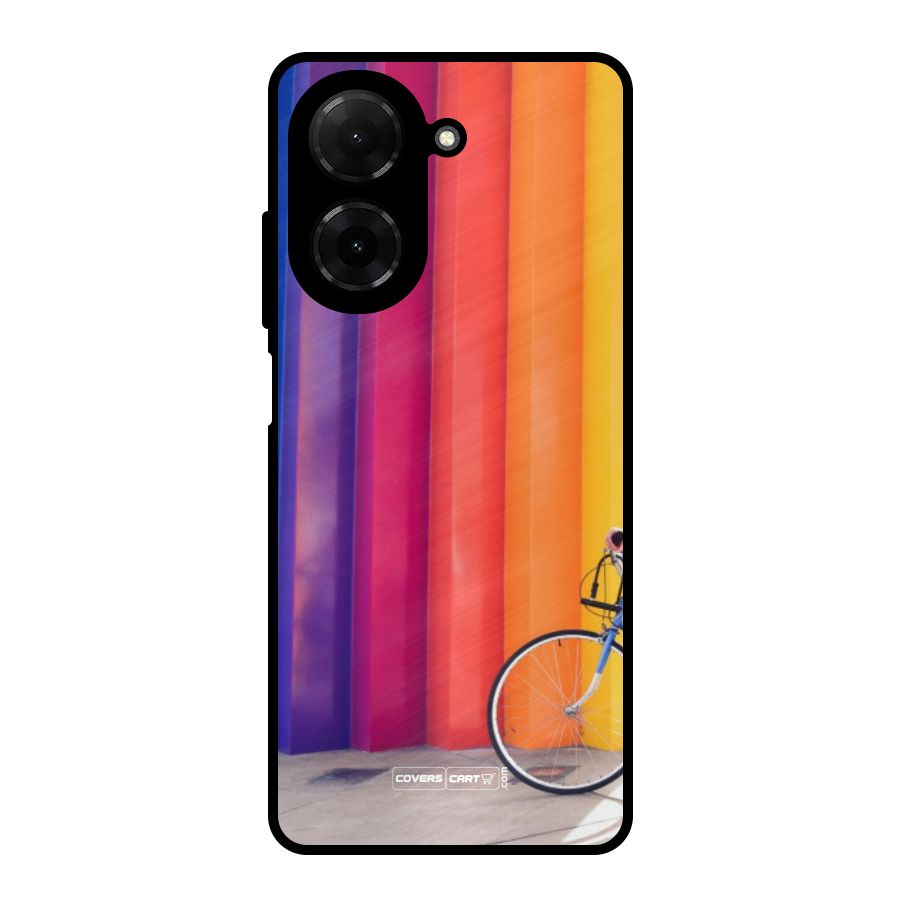 Colorful Walls Metal Back Case for Redmi A5 4G
