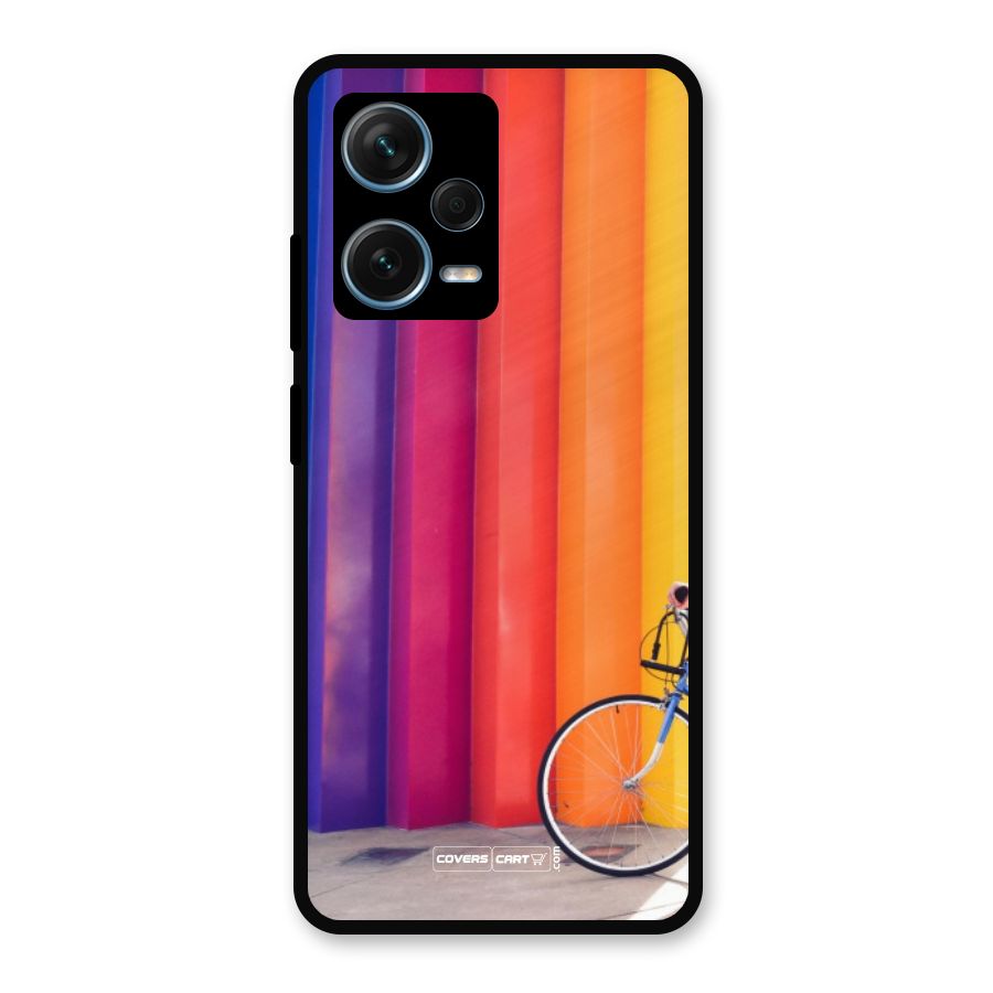 Colorful Walls Metal Back Case for Redmi Note 12 Pro Plus 5G