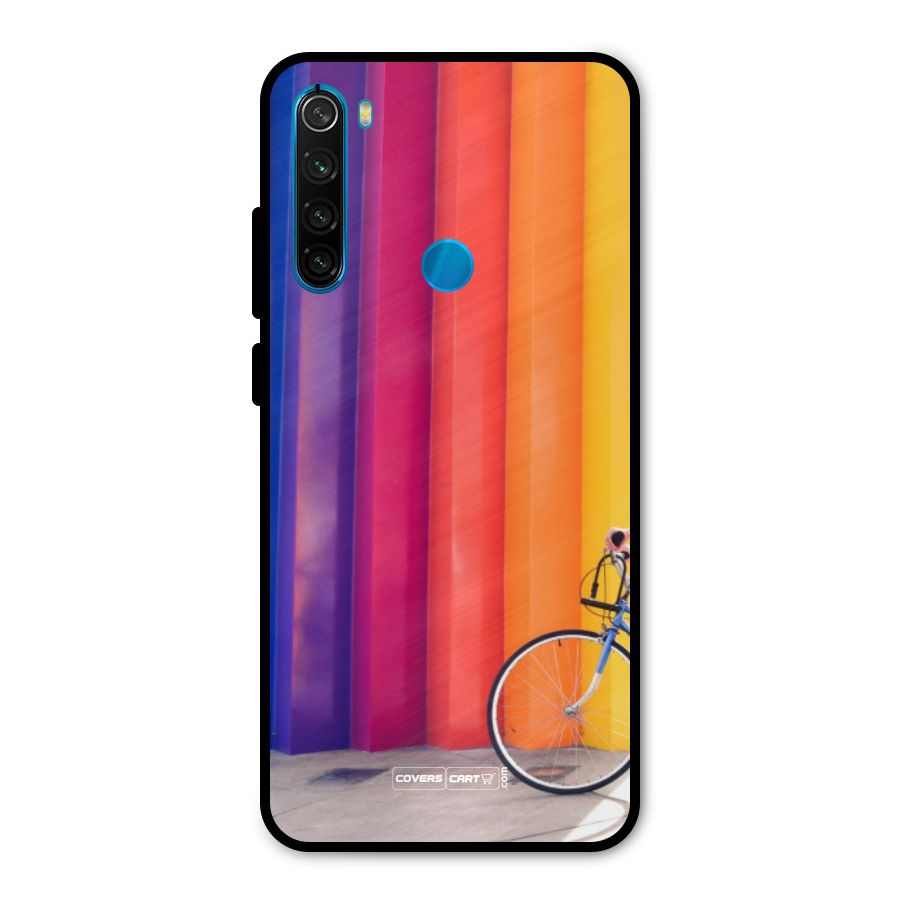 Colorful Walls Metal Back Case for Redmi Note 8