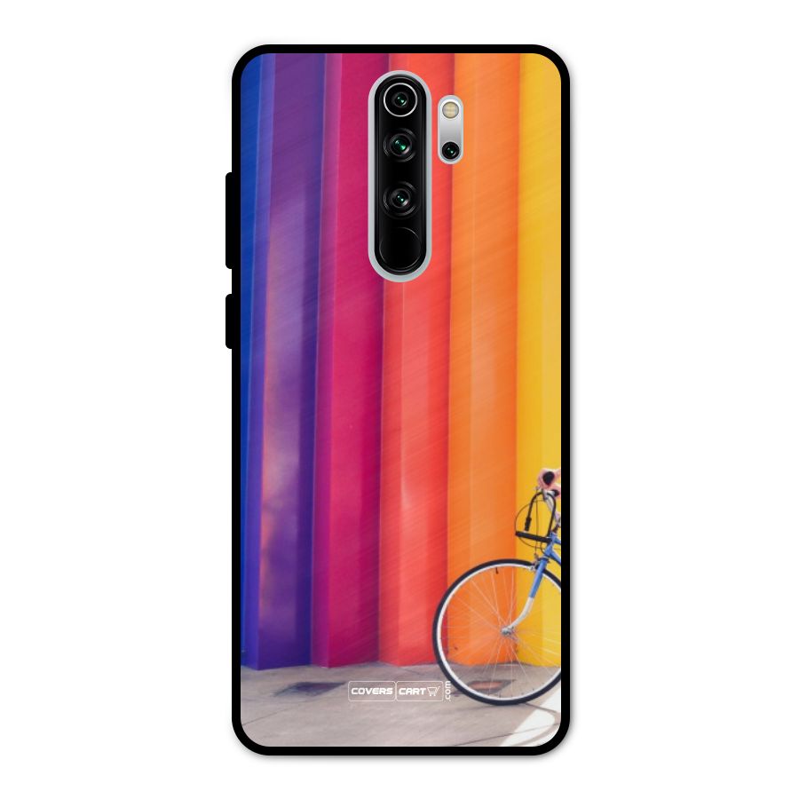 Colorful Walls Metal Back Case for Redmi Note 8 Pro