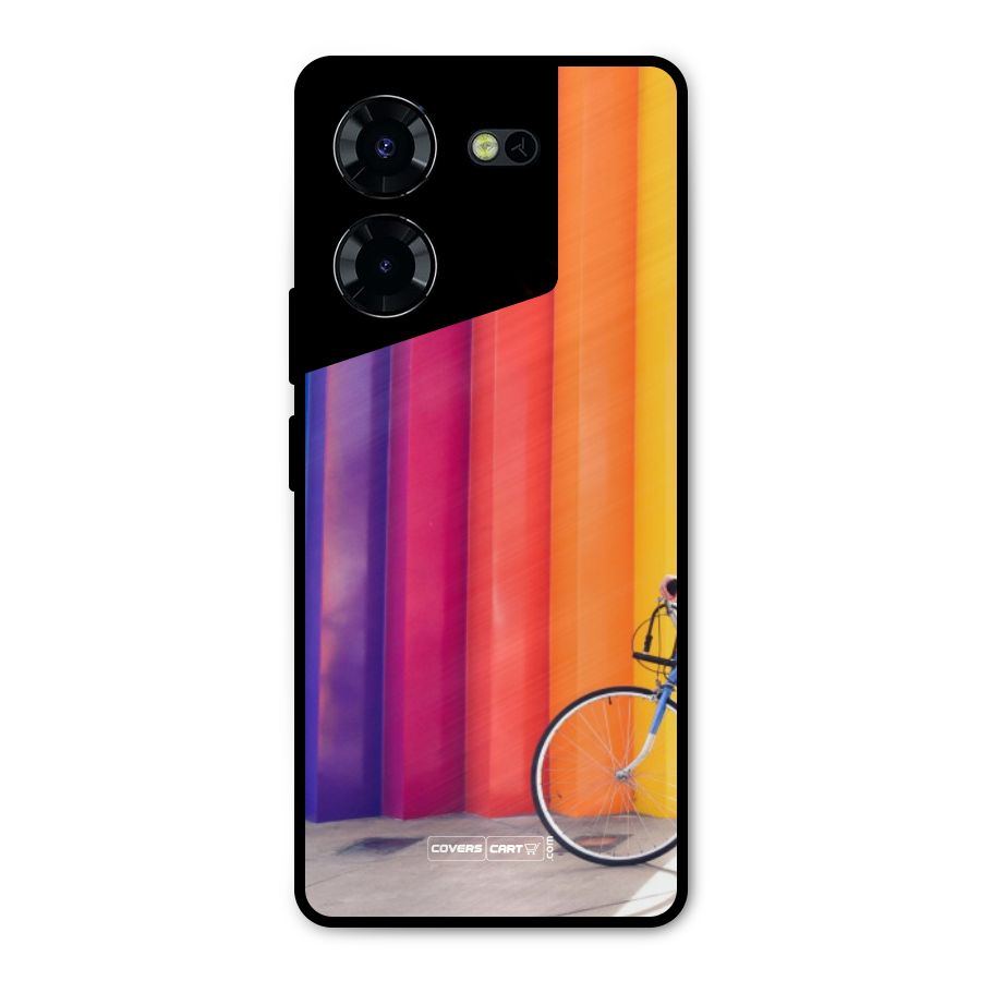 Colorful Walls Metal Back Case for Tecno Pova 5 Pro 5G