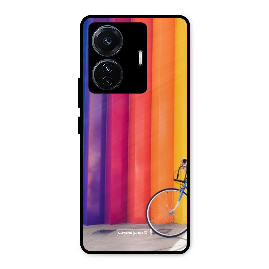 Colorful Walls Metal Back Case for Vivo T1 Pro