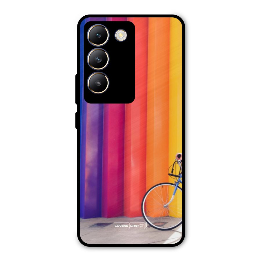 Colorful Walls Metal Back Case for Vivo T3 5G