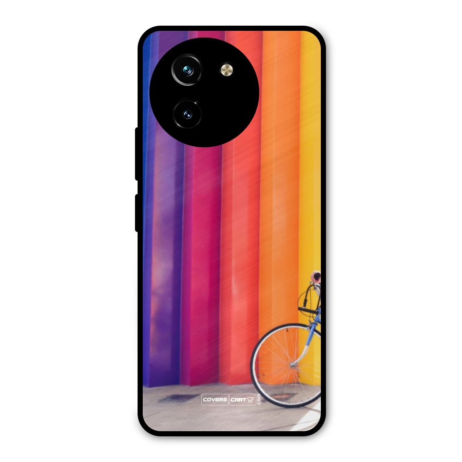 Colorful Walls Metal Back Case for Vivo T3x