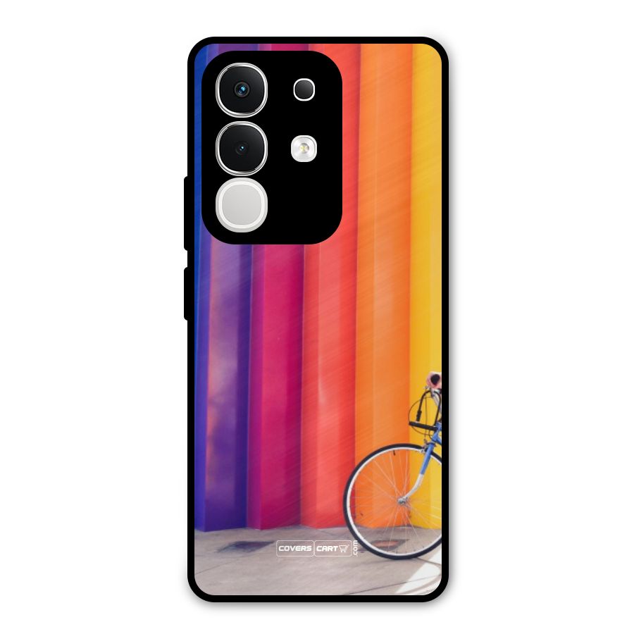 Colorful Walls Metal Back Case for Vivo T4x