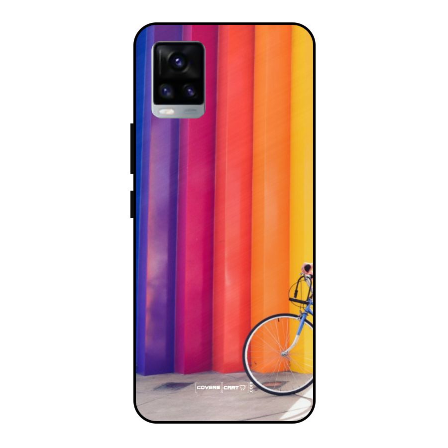 Colorful Walls Metal Back Case for Vivo V20