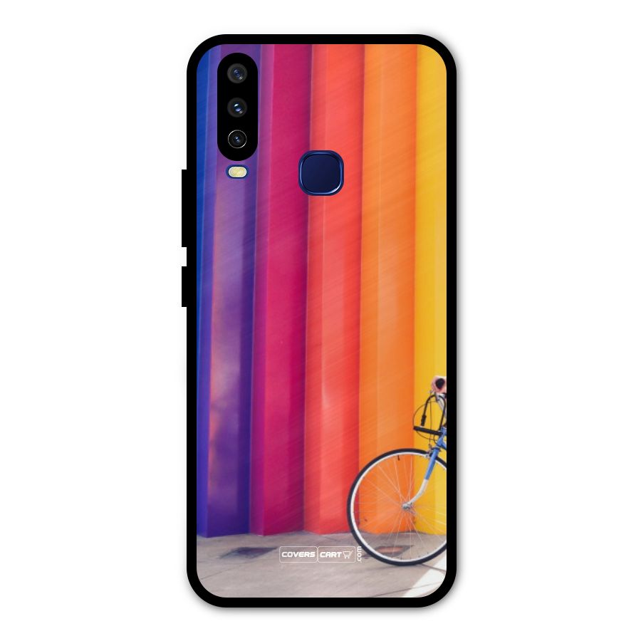 Colorful Walls Metal Back Case for Vivo Y12