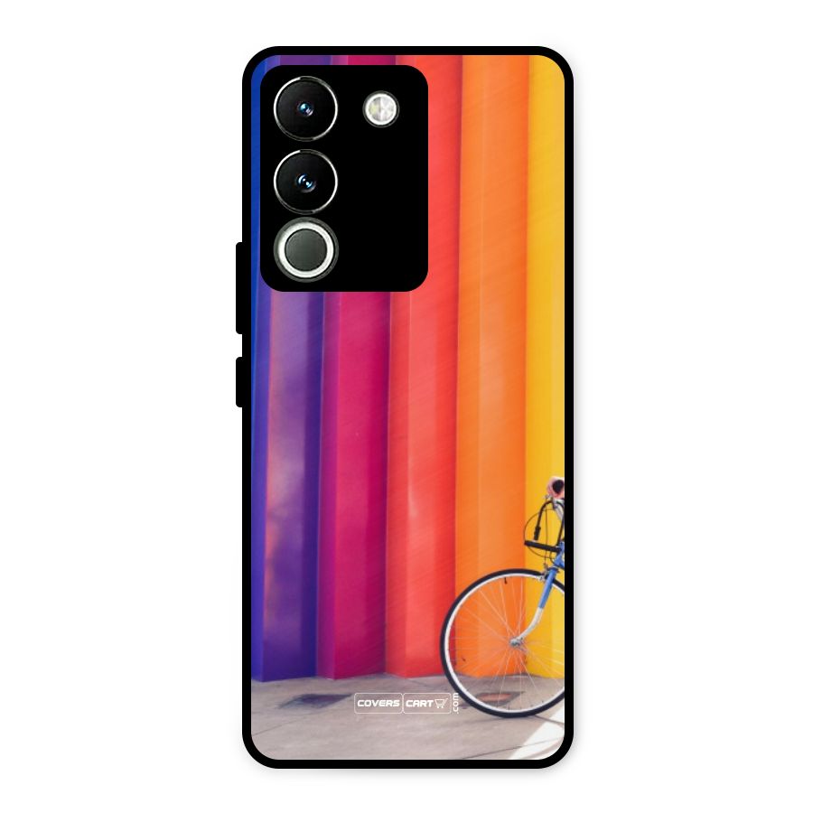 Colorful Walls Metal Back Case for Vivo Y200