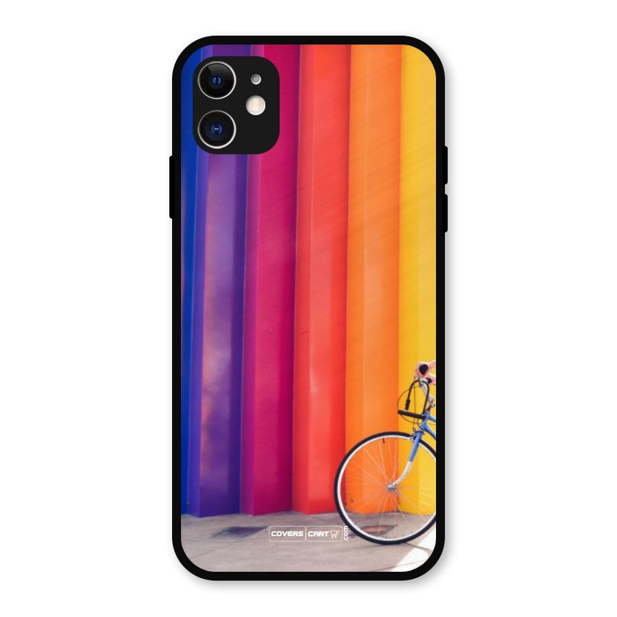 Colorful Walls Metal Back Case for iPhone 11