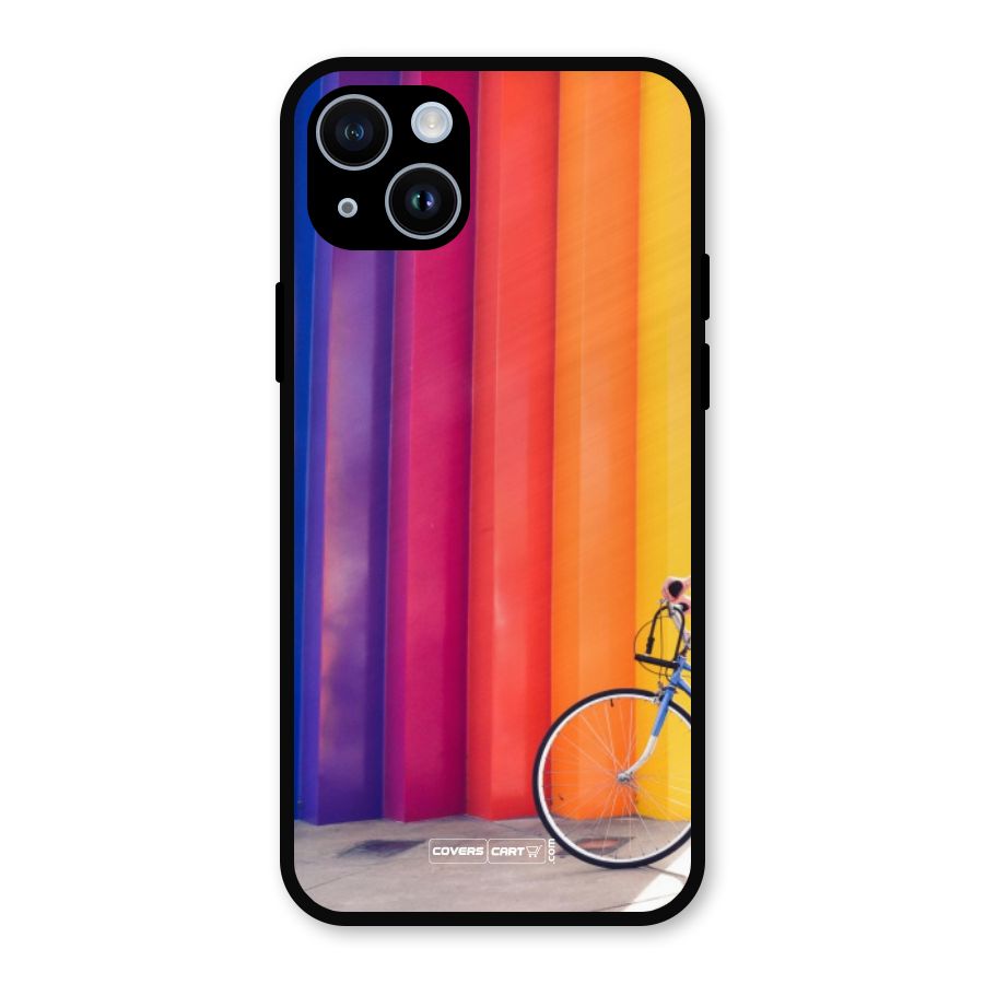 Colorful Walls Metal Back Case for iPhone 14