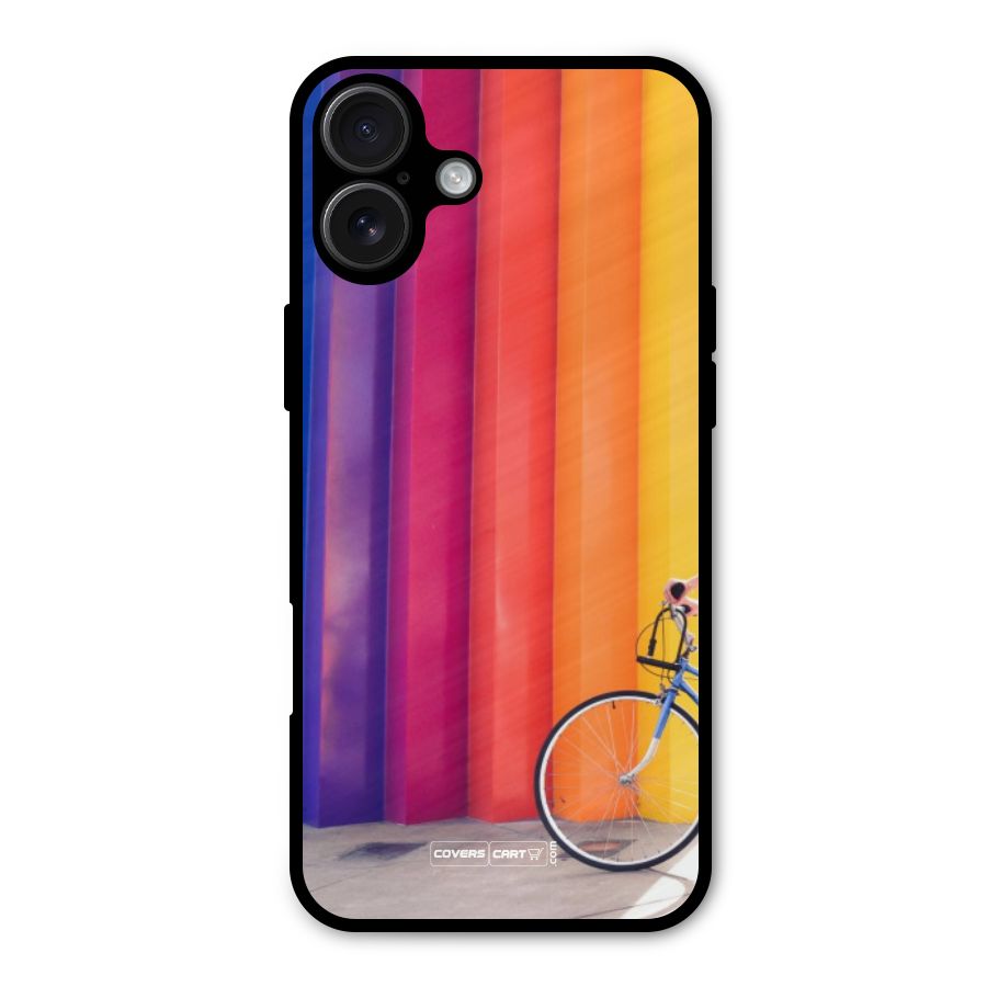Colorful Walls Metal Back Case for iPhone 16 Plus