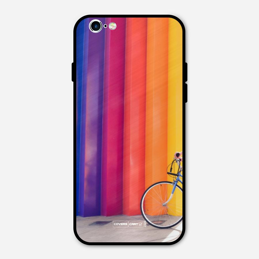 Colorful Walls Metal Back Case for iPhone 6 6s