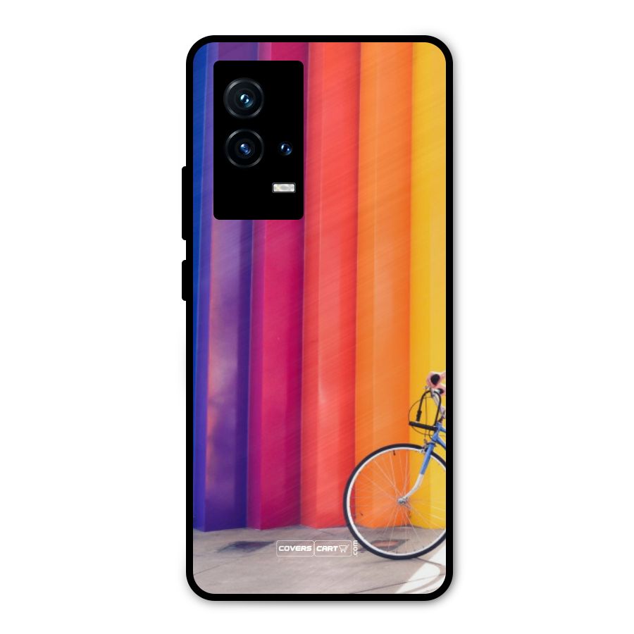 Colorful Walls Metal Back Case for iQOO 9 5G