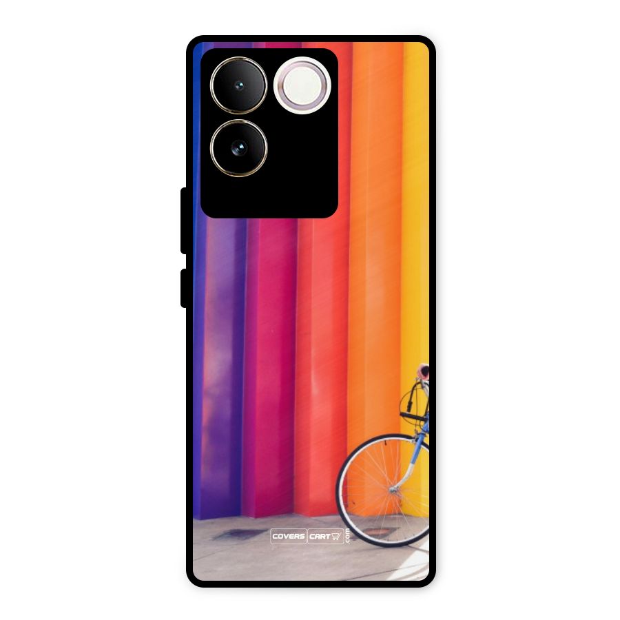Colorful Walls Metal Back Case for iQOO Z7 Pro