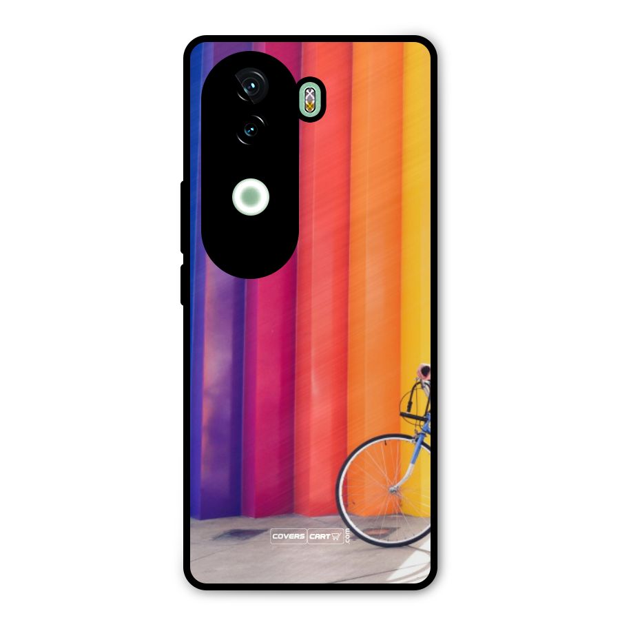 Colorful Walls Metal Back Case for iQOO Z9s