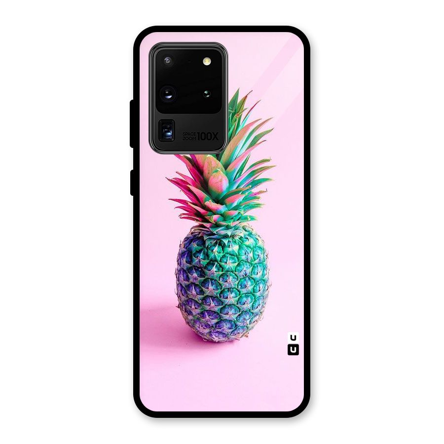 Colorful Watermelon Glass Back Case for Galaxy S20 Ultra