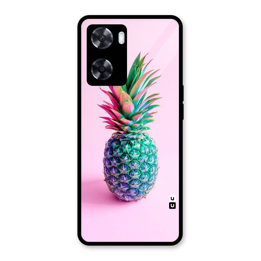 Colorful Watermelon Glass Back Case for Oppo A77s