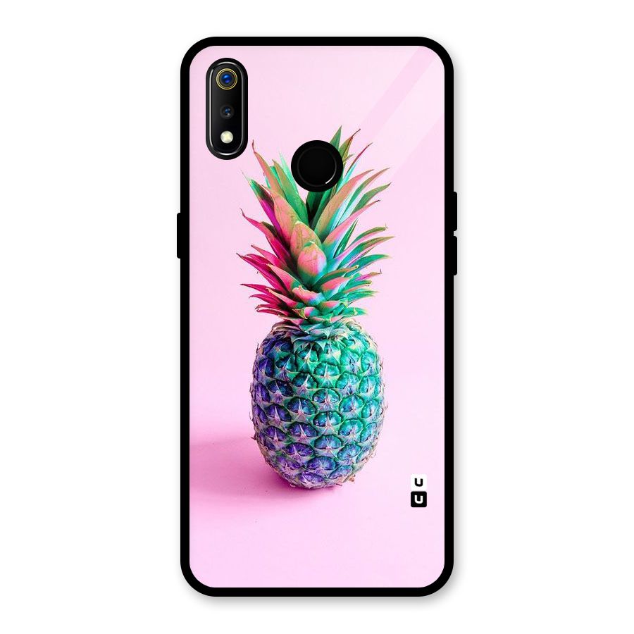 Colorful Watermelon Glass Back Case for Realme 3